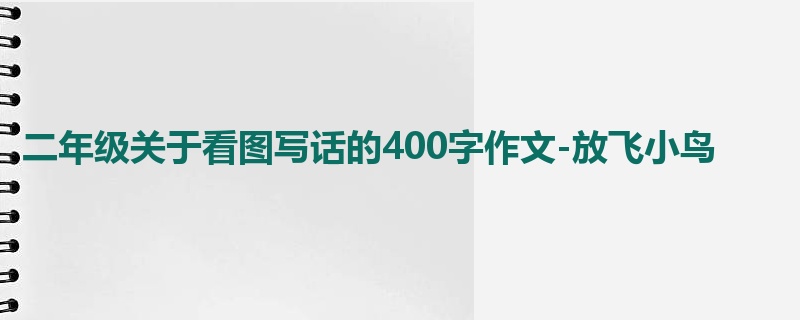 二年级关于看图写话的400字作文-放飞小鸟